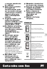 Preview for 145 page of Worx WG744E Manual