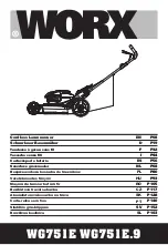 Preview for 1 page of Worx WG751E Original Instructions Manual