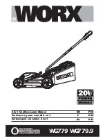 Worx WG779 User Manual preview