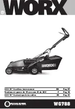 Worx WG788 Manual preview