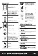 Preview for 74 page of Worx WP165E Manual