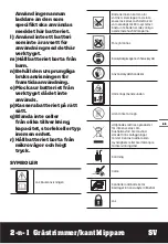 Preview for 89 page of Worx WP165E Manual