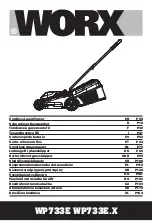 Preview for 1 page of Worx WP733E Original Instruction