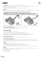 Preview for 14 page of Worx WR149E Owner'S Manual