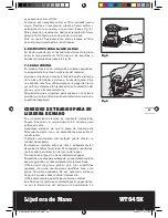 Preview for 29 page of Worx WT645K Manual