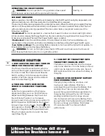 Preview for 14 page of Worx WX174 Original Instructions Manual