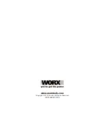 Preview for 16 page of Worx WX254 Safety And Operating Manual