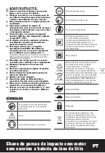 Preview for 81 page of Worx WX279 Original Instructions Manual