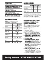 Preview for 4 page of Worx WX331 Safety And Operating Manual