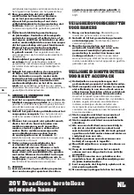 Preview for 50 page of Worx WX380 Original Instructions Manual