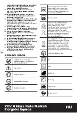 Preview for 100 page of Worx WX380 Original Instructions Manual