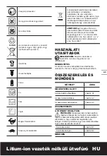 Preview for 43 page of Worx WX385 Original Instructions Manual