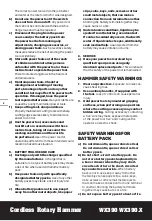 Preview for 8 page of Worx WX390 Safety And Operating Manual