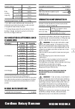 Preview for 11 page of Worx WX390 Safety And Operating Manual