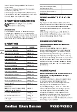 Preview for 12 page of Worx WX390 Safety And Operating Manual