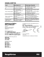 Preview for 55 page of Worx WX477 Original Instructions Manual