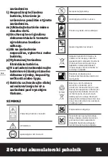 Preview for 140 page of WORXNITRO LEAFJET WP544E Original Instructions Manual