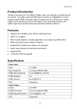 Preview for 3 page of Woxcon CE-DA12-H2 User Manual