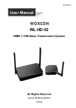 Preview for 1 page of Woxcon WL-HD-02 User Manual