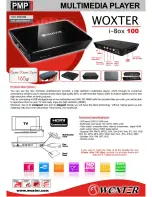 Preview for 1 page of WOXTER I-BOX 100 Datasheet