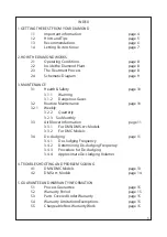 Preview for 3 page of WPL Diamond DMC Operation & Maintenance Manual