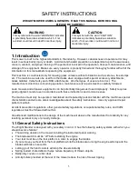 Preview for 6 page of Wright Manufacturing Stander Owner'S Manual