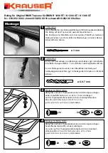 Preview for 2 page of Wunderlich Krauser 610.092 00 02 Assembling Instructions