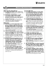 Preview for 107 page of Würth 0701 224 0 Translation Of The Original Operating Instructions