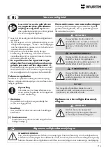 Preview for 71 page of Würth 0701 225 0 Translation Of The Original Operating Instructions