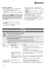 Preview for 100 page of Würth 0701 225 0 Translation Of The Original Operating Instructions