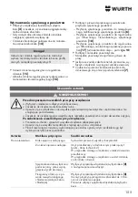 Preview for 155 page of Würth 0701 225 0 Translation Of The Original Operating Instructions