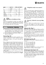 Preview for 39 page of Würth 0715 53 260 Operating Instructions Manual