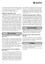 Preview for 52 page of Würth 0715 53 260 Operating Instructions Manual