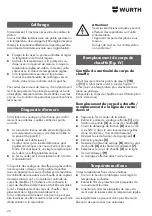 Preview for 26 page of Würth 0715 94 50 Translation Of The Original Operating Instructions