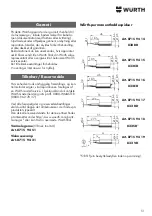 Preview for 51 page of Würth 0715 94 50 Translation Of The Original Operating Instructions