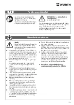 Preview for 53 page of Würth 0715 94 50 Translation Of The Original Operating Instructions