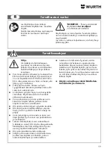 Preview for 59 page of Würth 0715 94 50 Translation Of The Original Operating Instructions