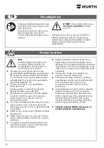 Preview for 77 page of Würth 0715 94 50 Translation Of The Original Operating Instructions