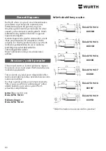 Preview for 81 page of Würth 0715 94 50 Translation Of The Original Operating Instructions