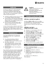 Preview for 92 page of Würth 0715 94 50 Translation Of The Original Operating Instructions