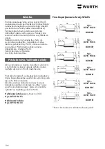 Preview for 105 page of Würth 0715 94 50 Translation Of The Original Operating Instructions