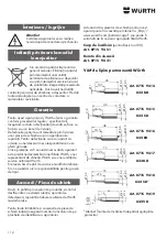 Preview for 111 page of Würth 0715 94 50 Translation Of The Original Operating Instructions