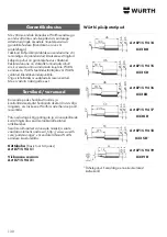 Preview for 129 page of Würth 0715 94 50 Translation Of The Original Operating Instructions