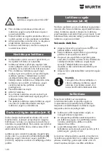 Preview for 139 page of Würth 0715 94 50 Translation Of The Original Operating Instructions