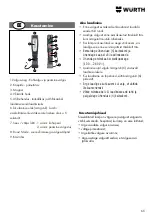 Preview for 65 page of Würth 0827 940 45 Series Translation Of The Original Operating Instructions