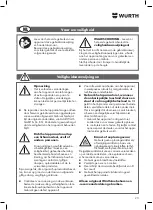 Preview for 23 page of Würth 0891 106 3 Translation Of The Original Operating Instructions