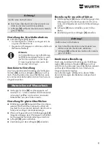 Preview for 9 page of Würth 0891 110 640 Translation Of The Original Operating Instructions