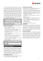 Preview for 15 page of Würth 0962 975 336 Instructions Manual