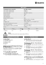 Preview for 11 page of Würth 0981 180 841 Operating Instructions Manual