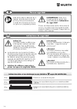 Preview for 16 page of Würth 0981 180 841 Operating Instructions Manual